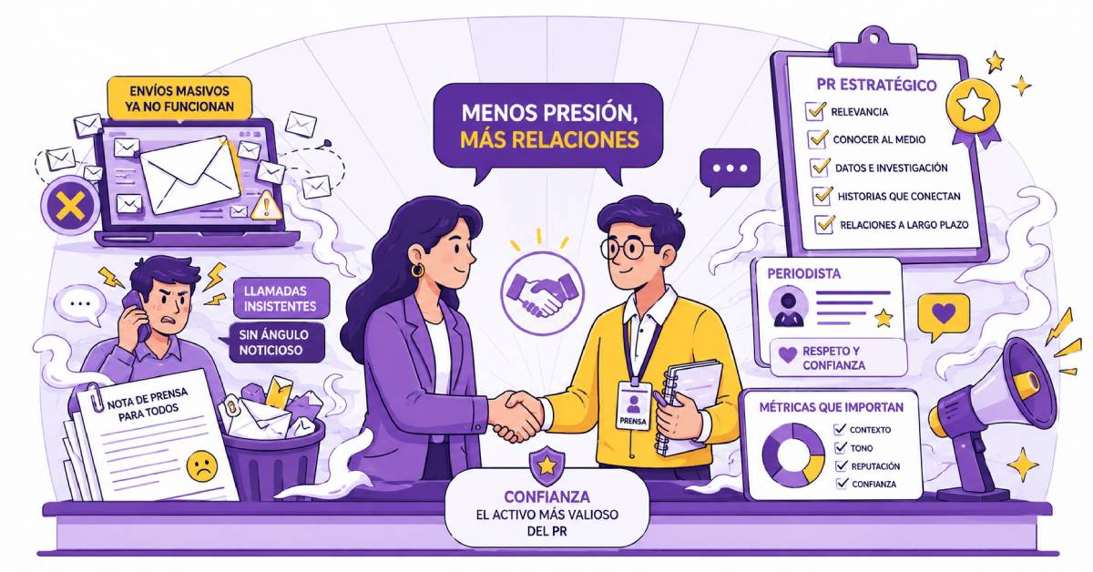 Estrategias de relaciones públicas que perdieron efectividad, pero en las que muchas marcas aún insisten