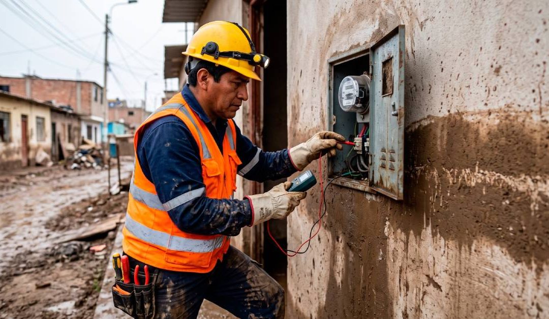 Fenómeno El Niño: los riesgos eléctricos que pueden quedar ocultos después de lluvias e inundaciones