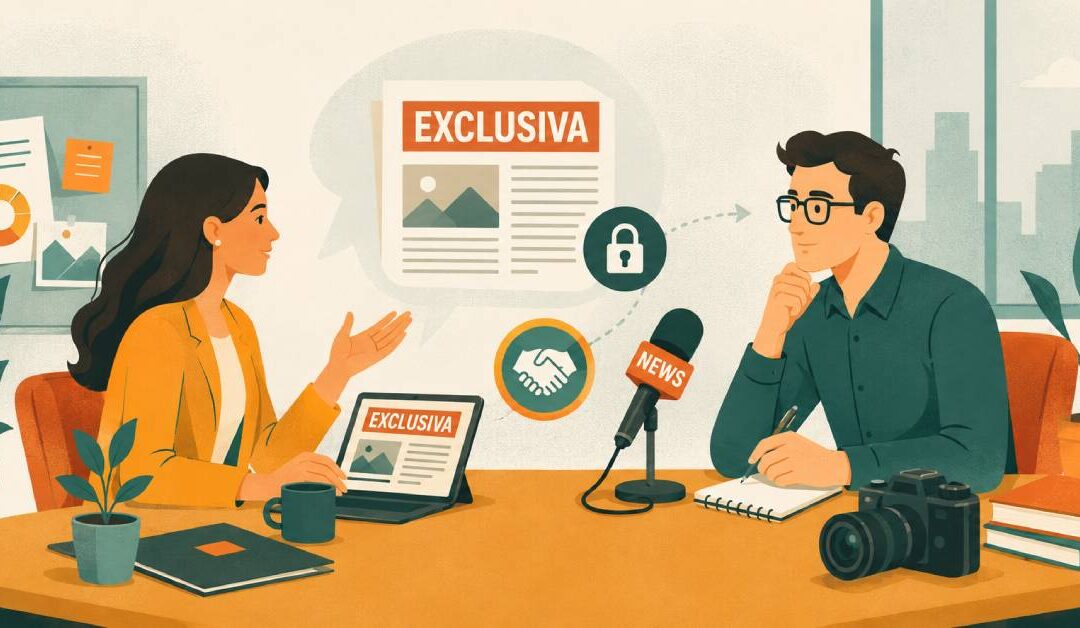 Cómo gestionar una exclusiva: lo mejor que puedes ofrecerle a un periodista
