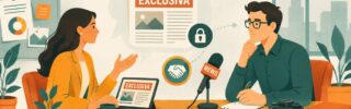 Cómo gestionar una exclusiva: lo mejor que puedes ofrecerle a un periodista