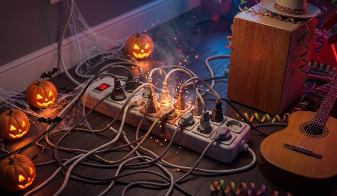 Halloween y Día de la Canción Criolla: cinco errores eléctricos que pueden convertir una celebración en una emergencia