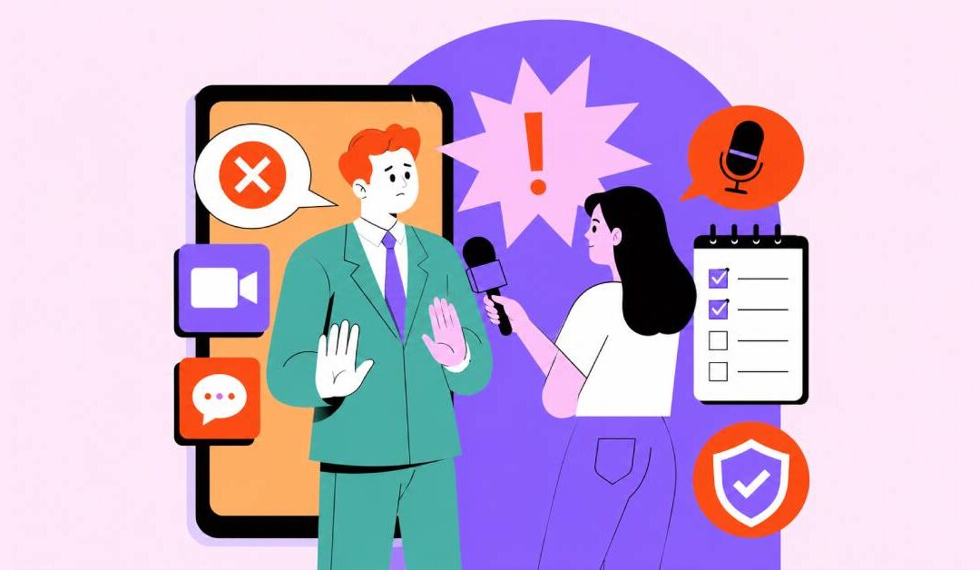 Media training: lo que un vocero nunca debería hacer frente a un periodista